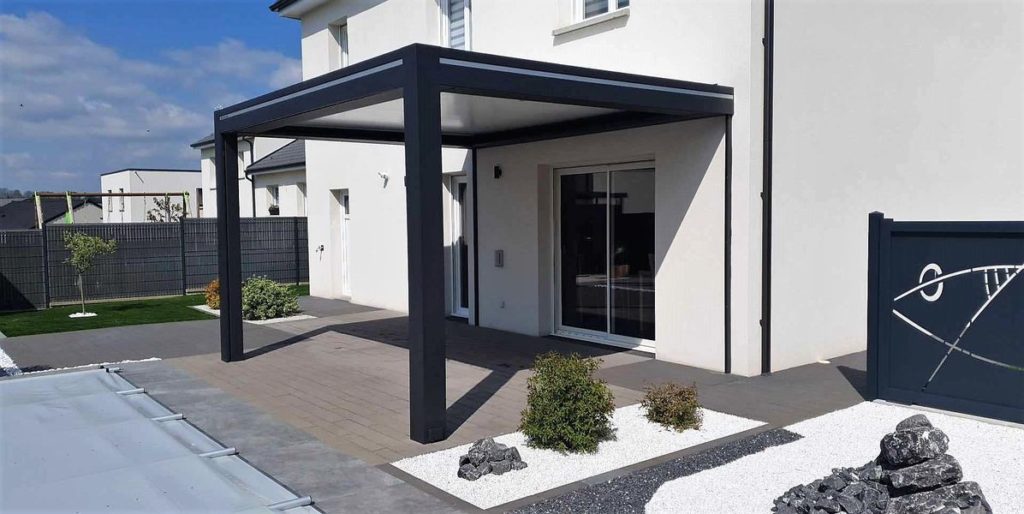 Pergola attenante Mercier David