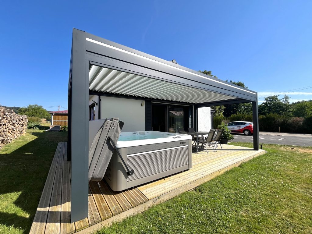 Pergola Anthracite Mossoux